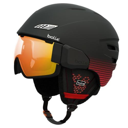 Bolle Osmoz Adult Ski Helmet and Goggles - Fire Orange Lens (Cat 2)