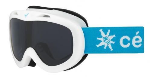 Cebe Jerry White Snow/Dark Rose Baby Ski Goggles