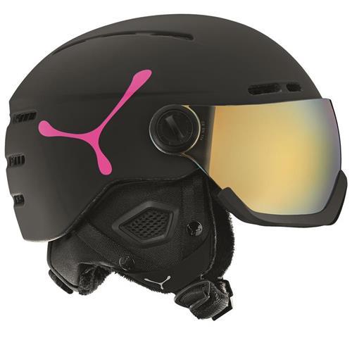 Cebe Fireball Adult/Teenage Visor Ski Helmet - 2 Visors - Cat 1 and 3