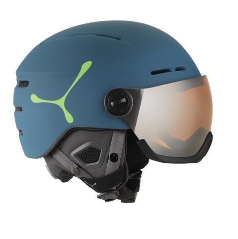 Cebe Fireball Adult/Teenage Visor Ski Helmet - 2 Visors - Cat 1 and 3