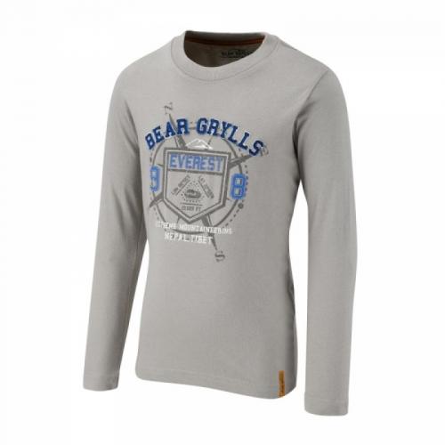 Craghoppers Bear Grylls Childrens Long Sleeved Chalet T Shirt