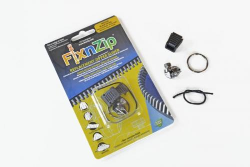 FIXNZIP MEDIUM BLACK NICKEL