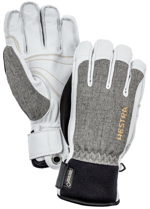 Hestra Army Leather Gortex Short Adult Unisex 5-Fingered Glove