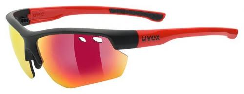 GLASS SP 115 BLACK MAT RED